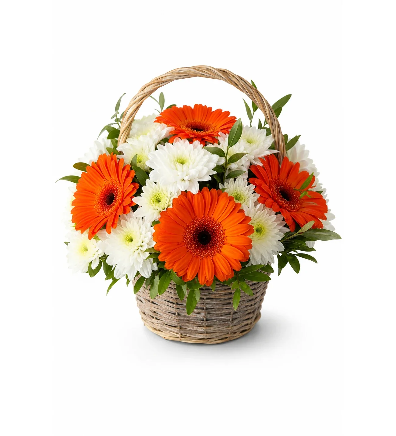 Gerbera Krizantem Sepeti
