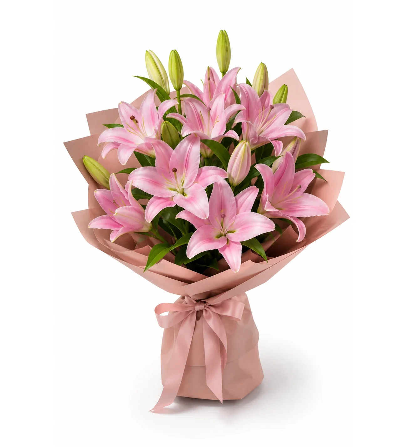 Pembe Lilyum Çiçeği