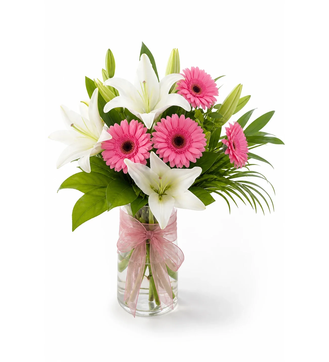 Vazoda Lilyum ve Gerbera