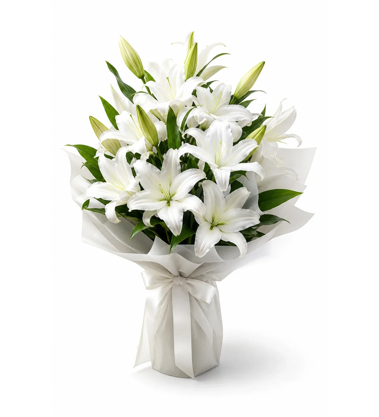 Kar Beyazı Lilyumlar